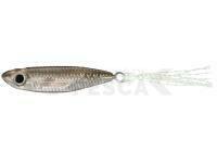 Señuelos blandos Fish Arrow Flash-J Fly Elastomer 1.3 3cm - #1 WAKASAGI/SILVER