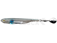 Fish Arrow Flash-J Spin Elastomer SW 3" 75mm - #102 Blue Spot / Silver