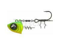 Savage Gear Monster Vertical Heads 150g #2/0 - Chartreuse