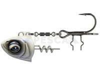 Savage Gear Monster Vertical Heads 80g #1/0 - Pearl White