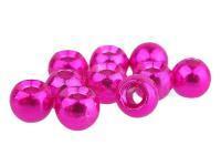 Tungsten Beads - Metalic Pink 3.8mm