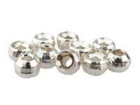 Tungsten Beads - Reflex Silver 2.5mm