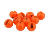 Slotted Beads - Fluo Orange 2.4mm