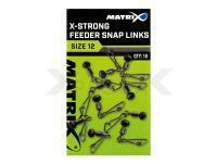 X-Strong Feeder Bead Snap Links Size 10