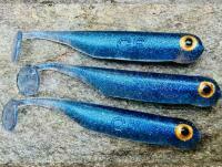 Señuelos blandos Great Fish GF1 49mm 1g - no scent -  blue pearl