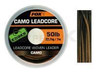 Trenzado Fox Edges Camo Leadcore Woven Leader 7m 50lb
