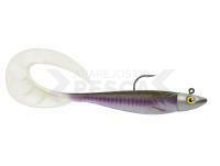 Vinilos Delalande Zand Curly 12cm + jig head 14g - 143 - GREEN WAKA