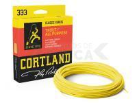 Línea Cortland 333 Trout All Purpose Floating Yellow WF7F