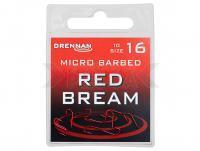 Anzuelos Drennan Red Bream Micro Barbed - #16