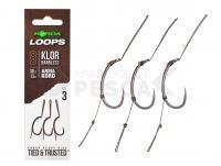 Anzuelos Korda Loop Rigs Klor Barbless #8B 30lb 13kg 3pcs