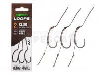Anzuelos Korda Loop Rigs Klor Micro Barbed #2 50lb 22kg 3pcs
