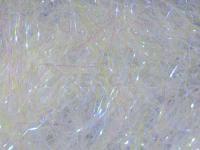 Hareline Dubbin Ripple Ice Hair 4 Inch - #234 Minnow Belly Pearl