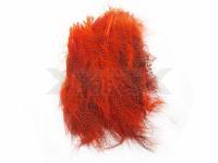 Plumas de Marabu Hareline Fine Black Barred Marabou - Hot Orange