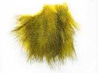 Plumas de Marabu Hareline Fine Black Barred Marabou - Yellow
