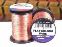 Hends Flat Colour Wire Medium - COPPER