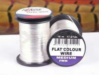 Hends Flat Colour Wire Medium - SILVER