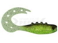 Dragon Señuelo blando Hitman 10cm - Chartreuse/Black | Silver glitter
