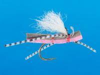 Mosca seca Pink/Grey Hopper no. 12