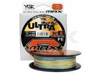 Trenzado YGK X-Braid Ultra2 Max WX8 150m #0.8 | 6.8kgf | Multicolor