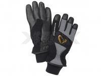 Guantes Savage Gear Thermo Pro Glove Grey Black - XL