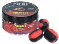 Jaxon Dumbels Duo Color Sinking Method Feeder 50g 8/10mm - Halibut-Crab