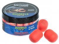 Jaxon Dumbels Pop-Up Method Feeder 30g 8/10mm - Strawberry