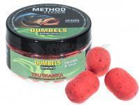 Jaxon Dumbels Sinking Method Feeder 50g 8/10mm - Strawberry