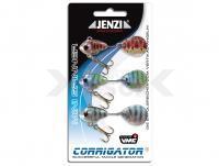 Señuelo Jenzi Corrigator Mini Spinner Set 12g - C Set-3