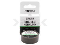 Korda Basix Braided Hooklink Camo Green 10m 25lb 11.3kg