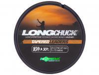 Monofilamento Korda LongChuck Tapered Leaders Clear 10-30lb/0.27-0.47mm 5x10m
