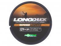 Monofilamento Korda LongChuck Tapered Leaders Clear 12-30lb/0.30-0.47mm 5x10m