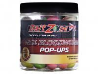 BaitZone Pop-Ups 250ml 12 & 15 mm - Red Bloodworm