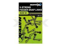 X-Strong Feeder Bead Snap Links Size 12