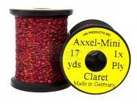 Uni Axxel-Mini Flash Tinsel Flash 1 Strand 17 yds - Claret