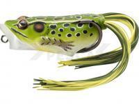 Señuelo Live Target Hollow Body Frog Popper 6.5cm 14g - Green/Yellow