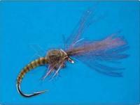 Light Olive Quill Emerger Midge no.18