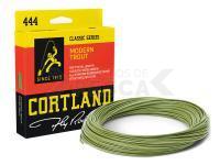 Línea Cortland 444 Modern Trout Floating Moss Green WF3F