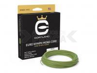 Línea Cortland Euro Nymph Mono Core | Gecko Green | 90ft | LEVEL .017