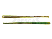Vinilos Live Target Finesse Tail Worm 11.4cm - Brown/Chartreuse