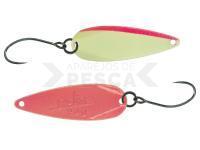 Cucharilla ondulante para trucha Molix Lover Area Spoon 1.8 g (1/16 oz) - 333 Pink Striped Cream