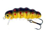 Señuelo Microbait Maggot 33mm - Strip Yellow