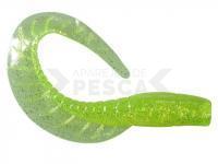 Vinilo Dragon Maggot 6,5cm Chartreuse - silver glitter