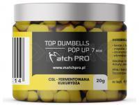 Match Pro Top Dumbells Pop Up 20g 7mm - CSL Fermented Corn