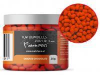 Match Pro Top Dumbells Pop Up 20g 7mm - Orange Chocolate