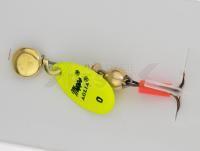 Cucharilla giratoria Mepps Aglia Fluo #0 | 2.5g - Chartreuse