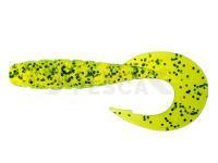 Vinilo Fishup Mighty Grub 3.5ich | 90mm - Flo Chartreuse/Green