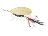 Cucharilla giratoria Mikado M-GRUB #2 7g - Gold / Black Lemon