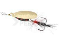 Cucharilla giratoria Mikado M-GRUB #2 7g - Gold / Black Tiger