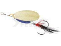Cucharilla giratoria Mikado M-GRUB #2 7g - Gold / Blue Knight