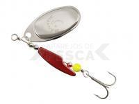 Cucharilla giratoria Manyfik Mobby F 6g - FS05 Silver/Red